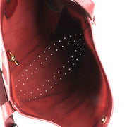 Buy an authentic second-hand Delvaux Burgundy Leather Le Pin Shoulder Bag in very good condition at Labellov in Antwerp.