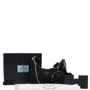 shop 100% authentic second hand Prada Black Re-edition 2005 Nylon Bag on Labellov.com