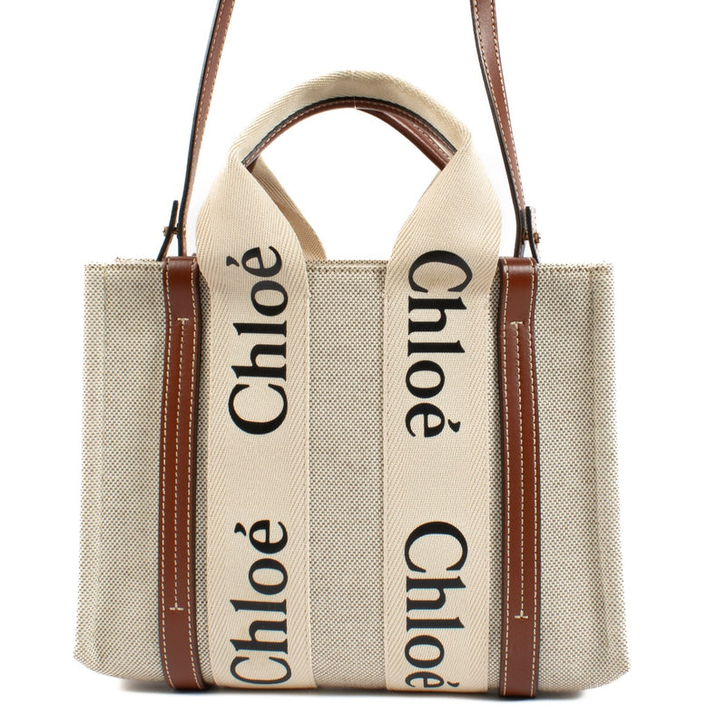 Authentic second hand Chloé Beige Small Woody Bag on Labellov.com