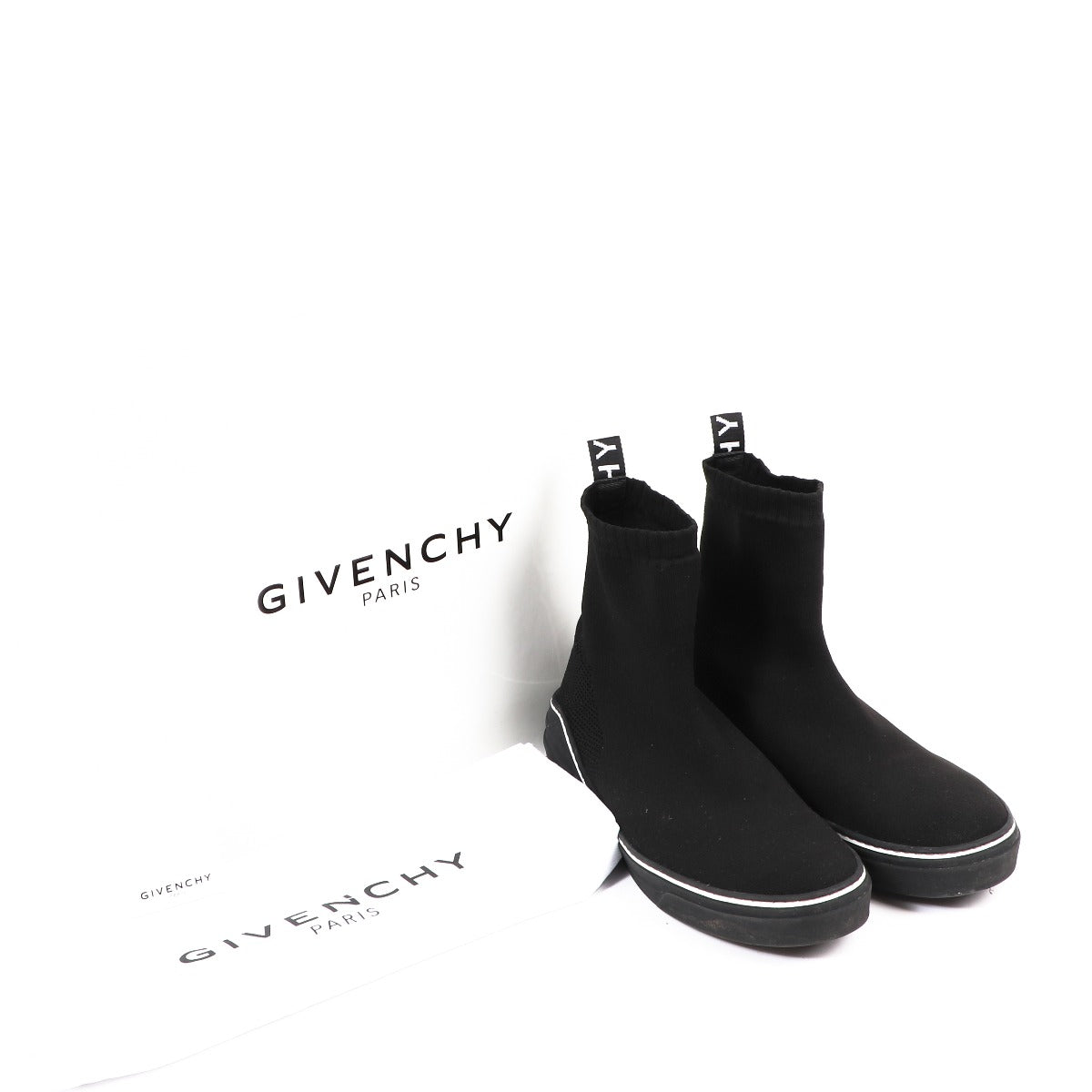 Givenchy Black George V Sock Sneakers