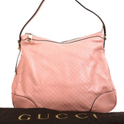 Shop safe online at Labellov in Antwerp, Brussels and Knokke this 100% authentic second hand Gucci Pink Microguccissima Large Bree Shoulder Bag