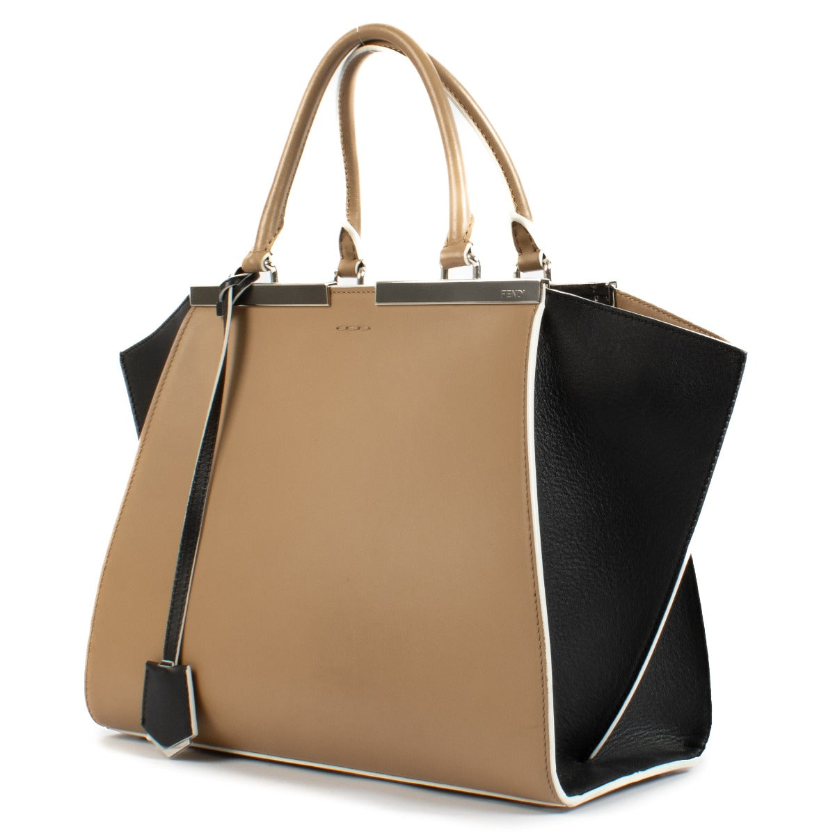 shop 100% authentic second hand Fendi Beige/Black 3jours Bag on Labellov.com