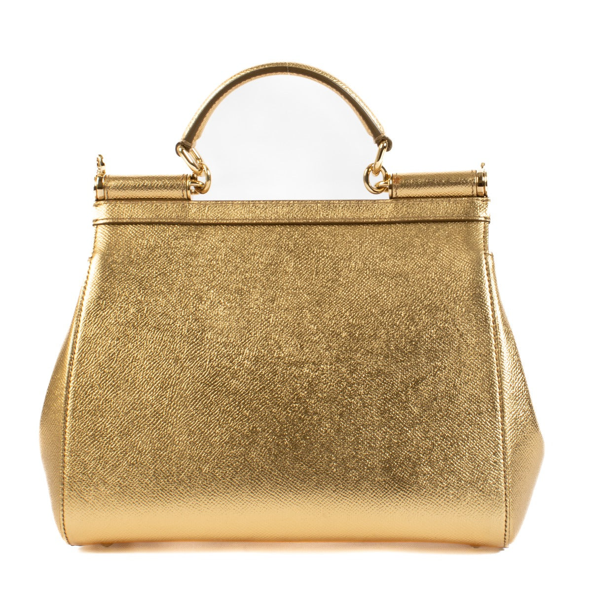 shop 100% authentic second hand Dolce & Gabbana Gold Sicily Bag on Labellov.com