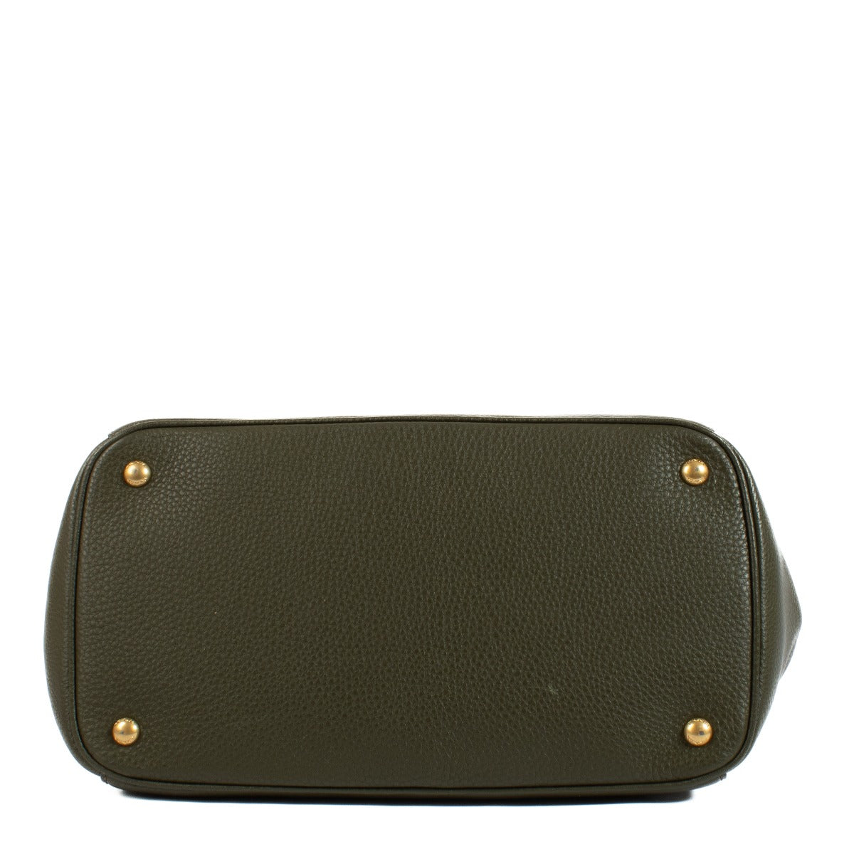 shop 100% authentic second hand Prada Green Vitello Daino Leather Tote Bag on Labellov.com