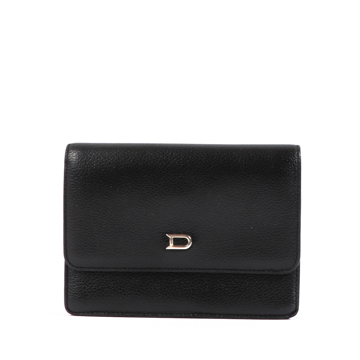 Shop safe online at Labellov in Antwerp this 100% authentic second hand Delvaux Black Leather Wallet