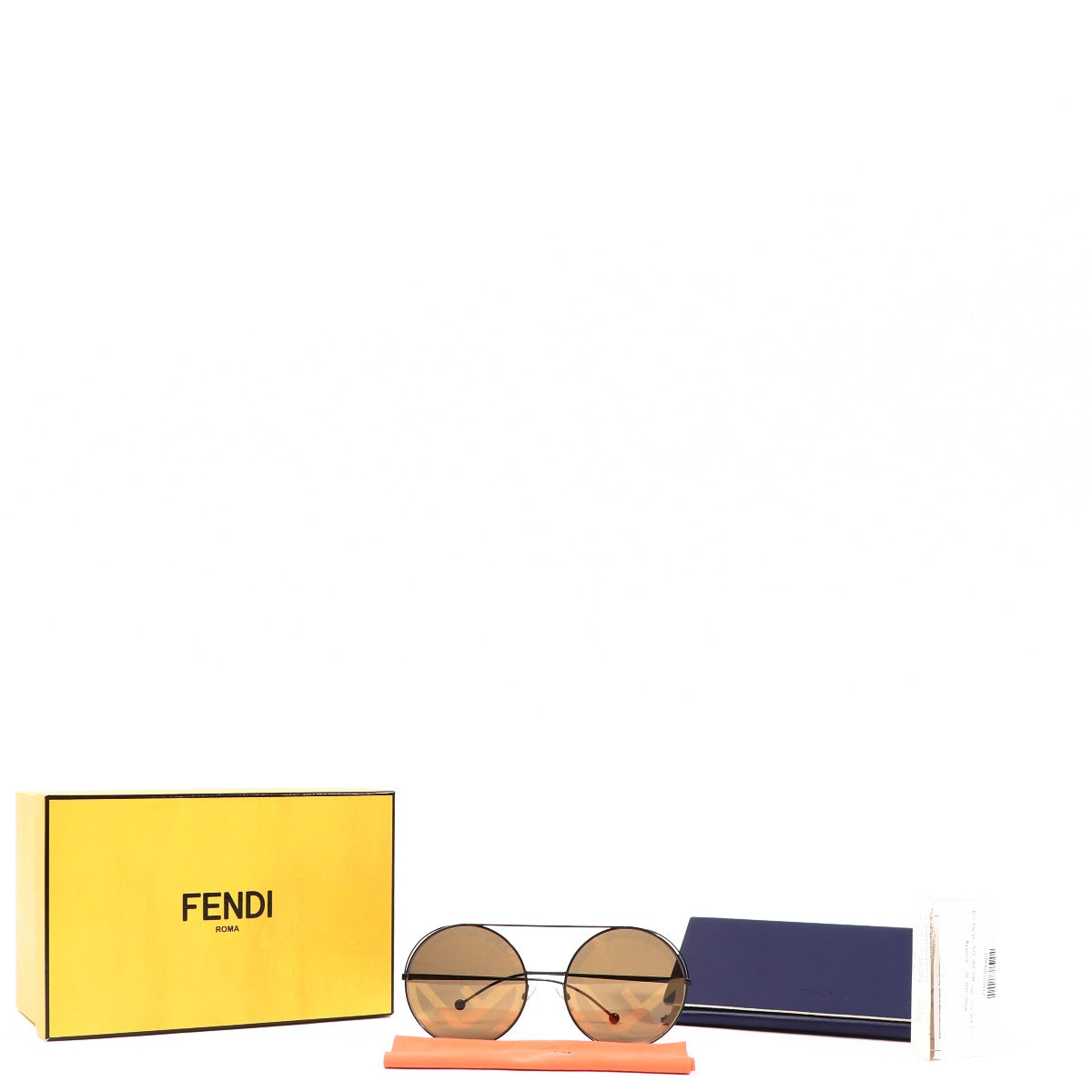 Fendi Black Run Away 0285 Sunglasses