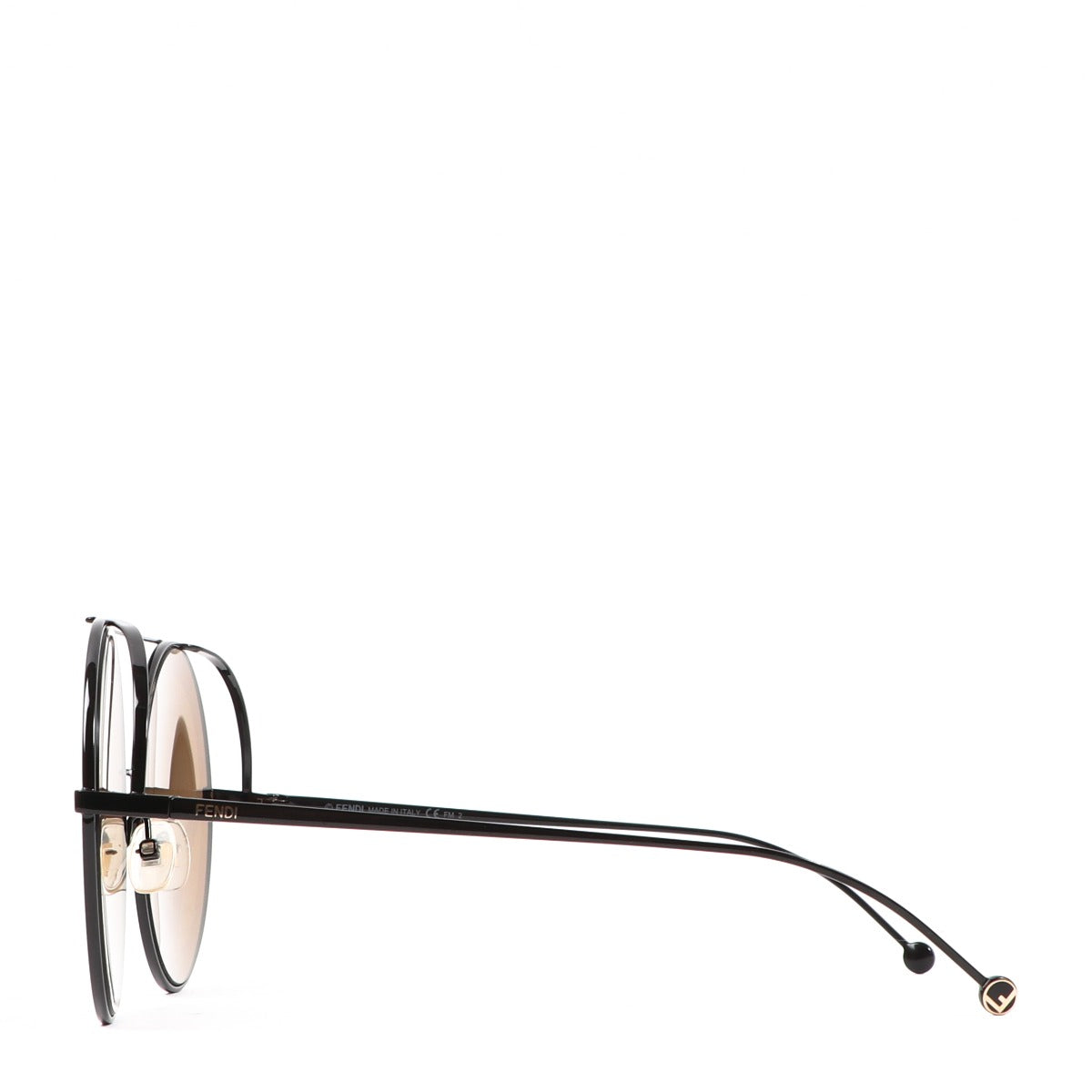 Fendi Black Run Away 0285 Sunglasses