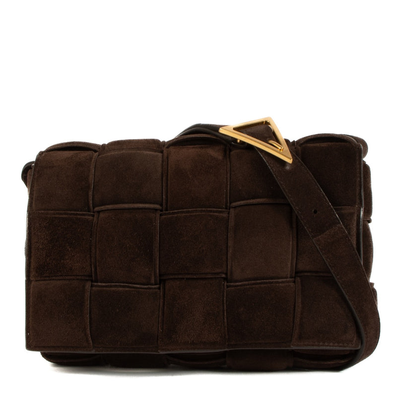 shop 100% authentic second hand Bottega Veneta Fondant Suede Padded Cassette Bag on Labellov.com