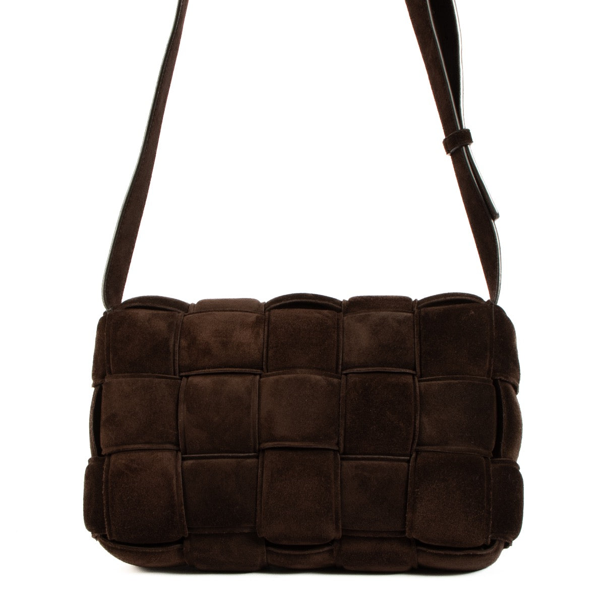 shop 100% authentic second hand Bottega Veneta Fondant Suede Padded Cassette Bag on Labellov.com