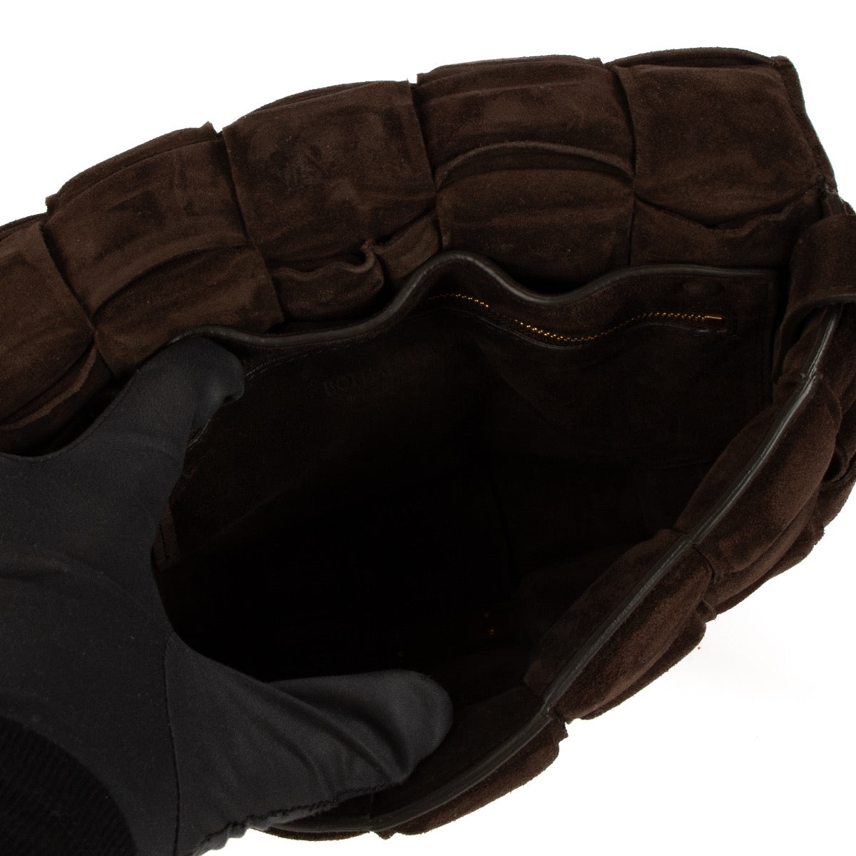 shop 100% authentic second hand Bottega Veneta Fondant Suede Padded Cassette Bag on Labellov.com