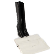 Shop 100% authentic second-hand Celine Black Leather High Boots - Size 37 1/2 on Labellov.com
