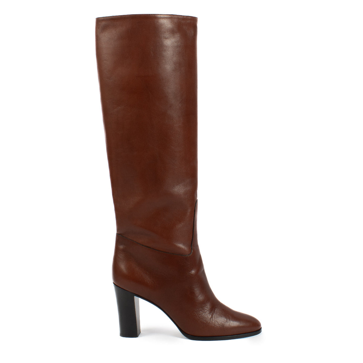 Celine Brown Leather Boots - size 38