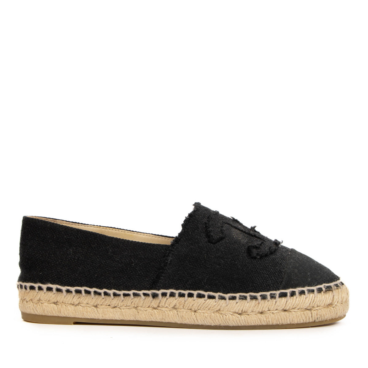 Chanel Black Espadrilles - size 38