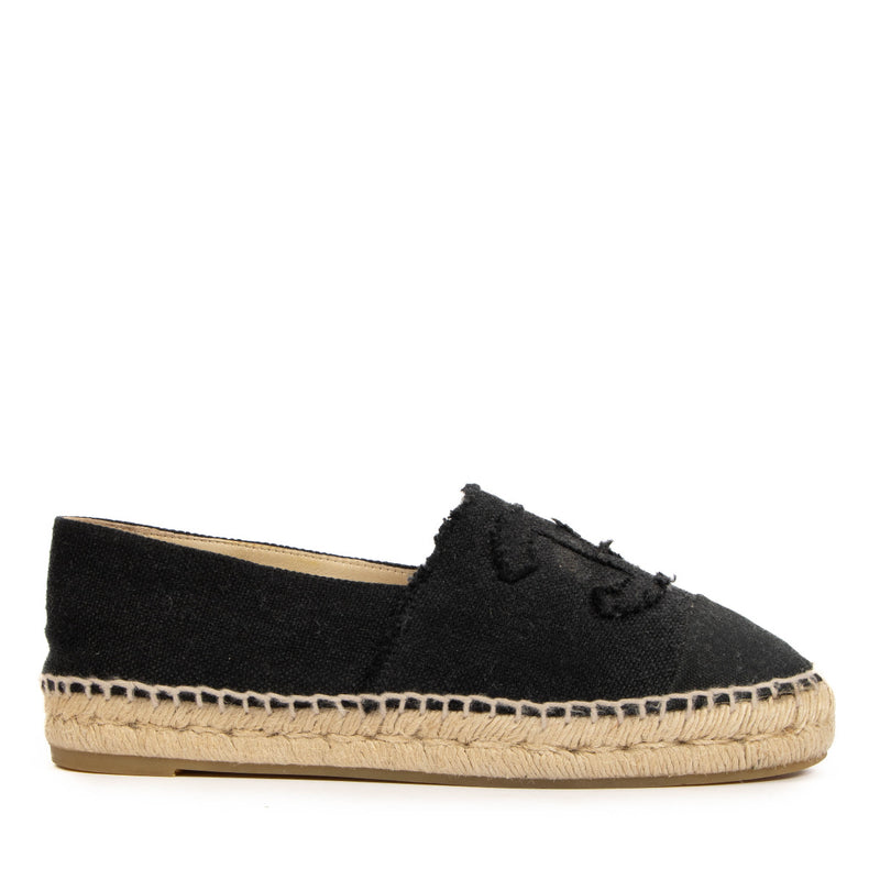 Chanel Zwarte Espadrilles - maat 38