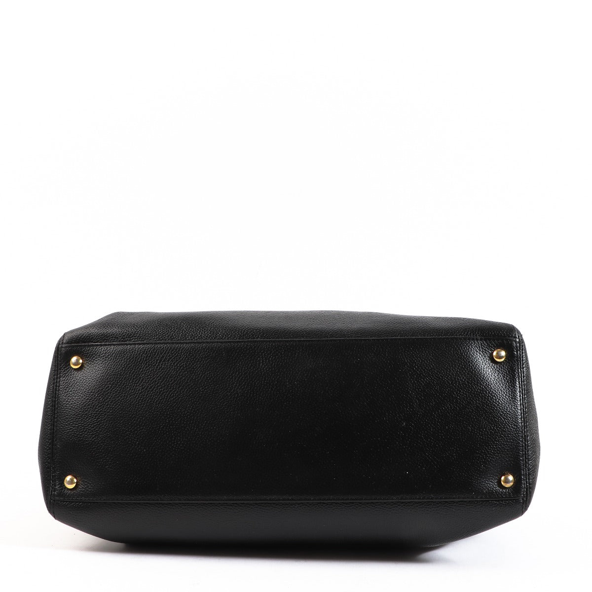 Buy an authentic second-hand Chanel Black Deerskin Executive Cerf Tote Bag in very good condition at Labellov in Antwerp.