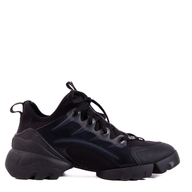 Christian Dior Zwarte D-Connect Sneakers - maat 38