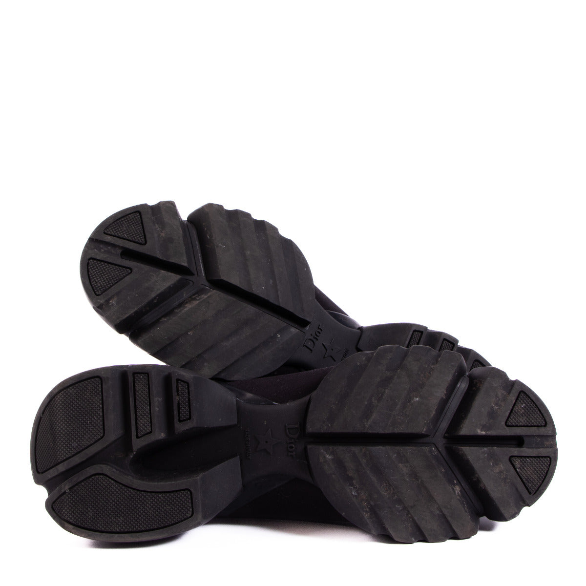 Christian Dior Black D-Connect Sneakers - size 38