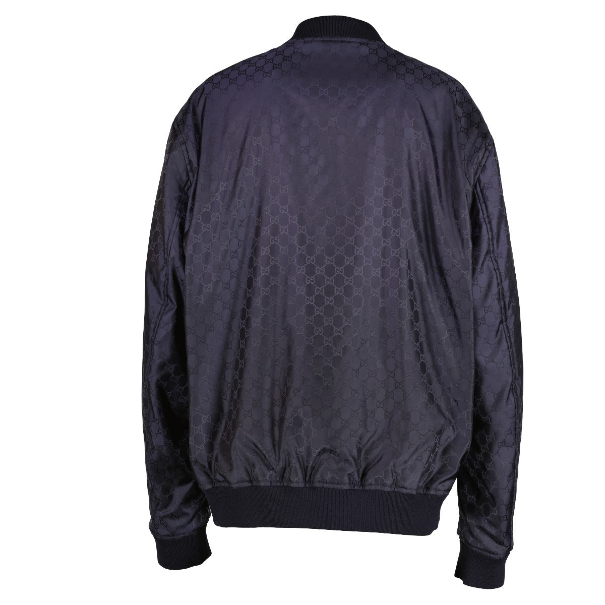 Gucci Blue/Red GG Reversible Bomber Jacket