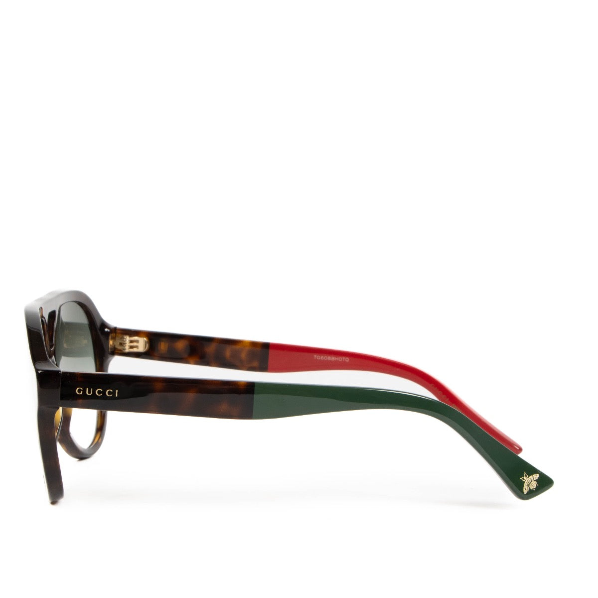Shop safe online at Labellov in Antwerp, Brussels and Knokke these 100% authentic second hand Gucci Brown Aviator Sunglasses