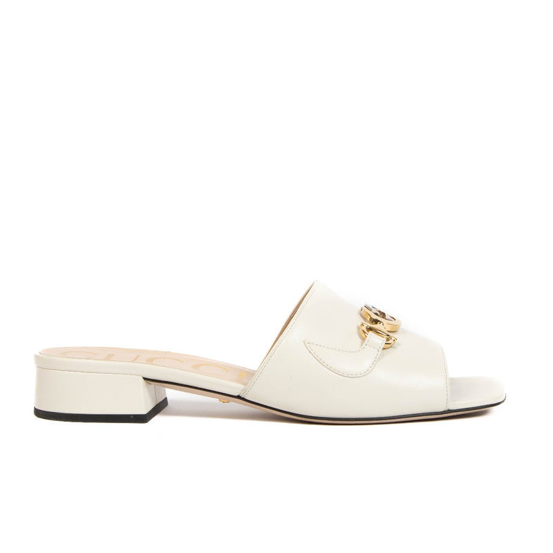 shop 100% authentic second hand Gucci White Sandals - Size 38 on Labellov.com
