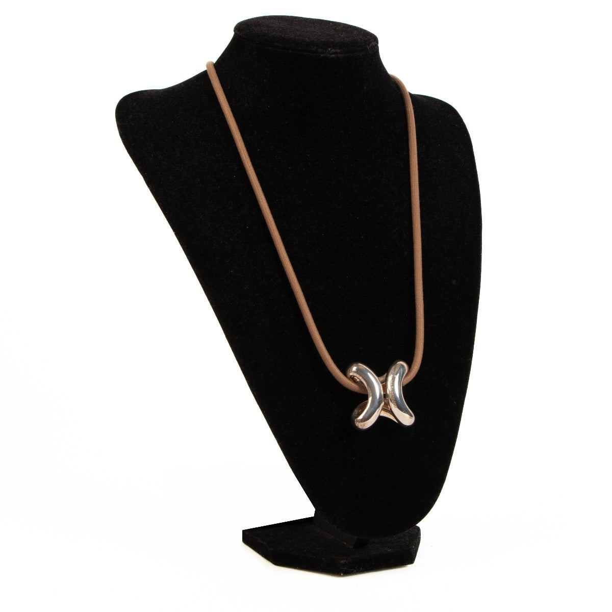 Hermès Sterling Silver Lima Necklace