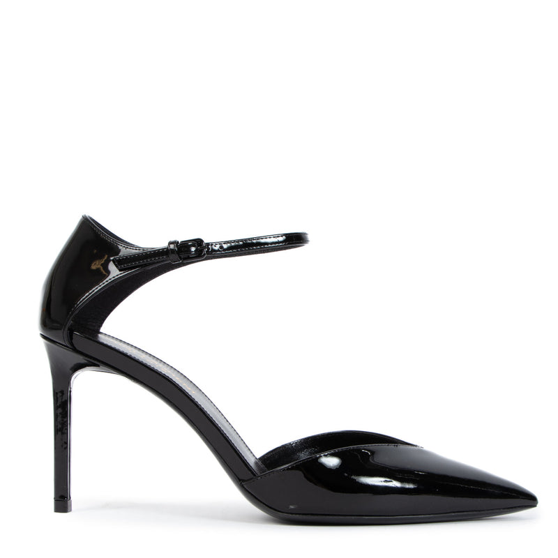 Saint Laurent Black Patent Leather Pumps - size 38 voor de beste prijs bij Labellov tweedehands luxe in Antwerpen.
