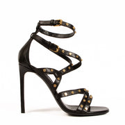 Shop 100% authentic second-hand Saint Laurent Black Studded Heels in Size 38,5 on Labellov.com