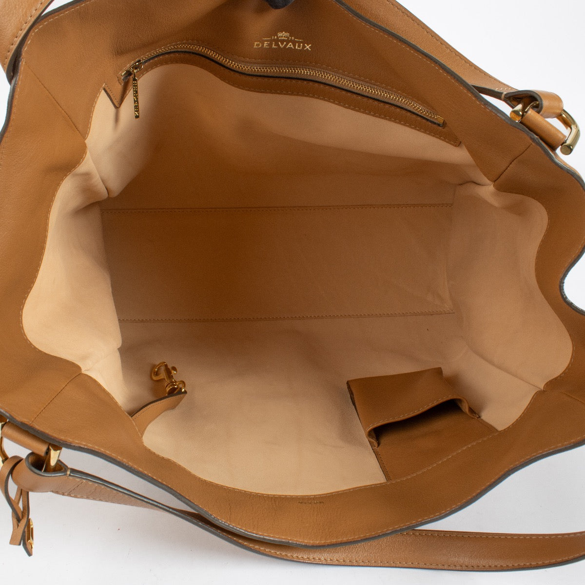 Authentic second-hand Delvaux Vegetal Polo Givry Besace Bag on labellov.com