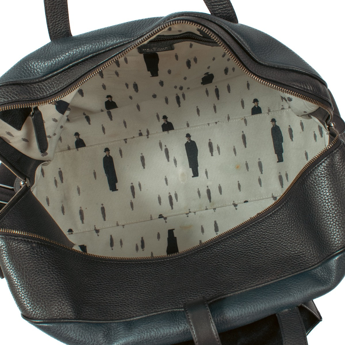 shop 100% authentic second hand Delvaux Navy Black Taurillon Soft Magritte Bag on Labellov.com