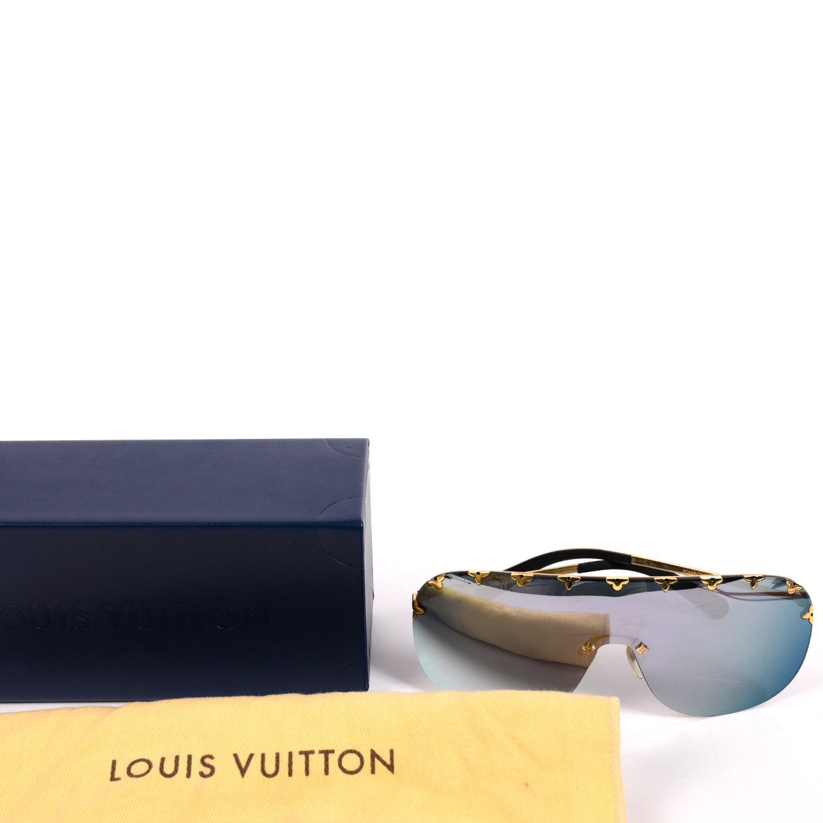 Shop authentic preloved Louis Vuitton Gold Sunglasses on Labellov.com
