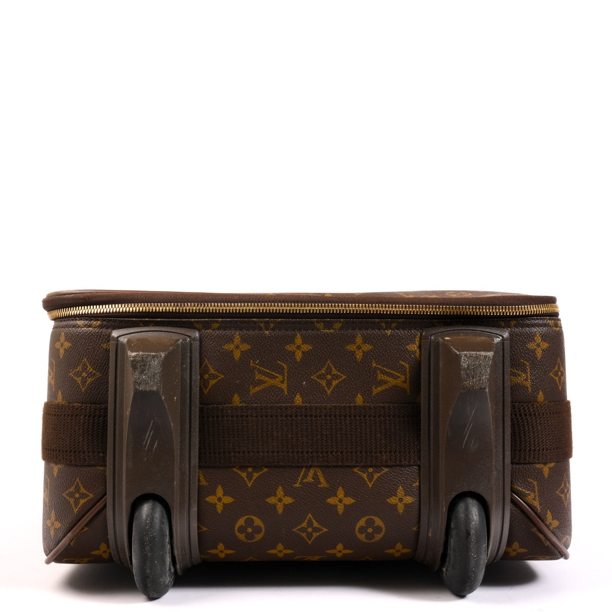 Authentic second hand Louis Vuitton suitcase Pegase 55 in very good condition on Labellov.com