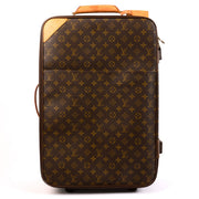 Authentic second hand Louis Vuitton suitcase Pegase 55 in very good condition on Labellov.com