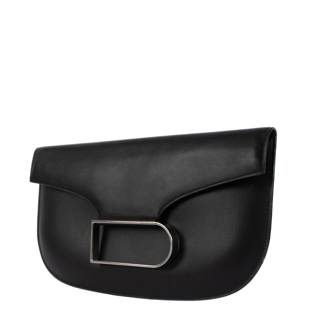 Shop 100% authentic secondhand Delvaux Black Box Calf Double Je Clutch on Labellov.com