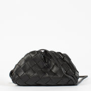 authentic preloved Bottega Veneta Black Micro Pouch on Labellov.com