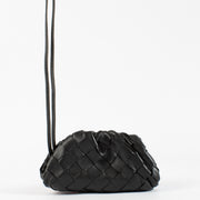authentic preloved Bottega Veneta Black Micro Pouch on Labellov.com