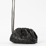 authentic preloved Bottega Veneta Black Micro Pouch on Labellov.com