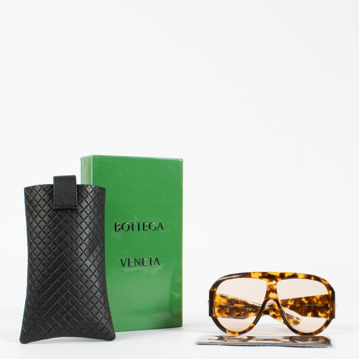 authentic preloved Bottega Veneta Scudo Shield Glasses on Labellov.com