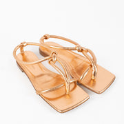 authentic preloved Bottega Veneta Rosé Knotted Sandals on Labellov.com