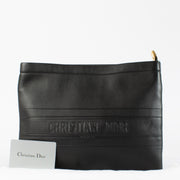 authentic preloved Christian Dior Black Clutch on Labellov.com