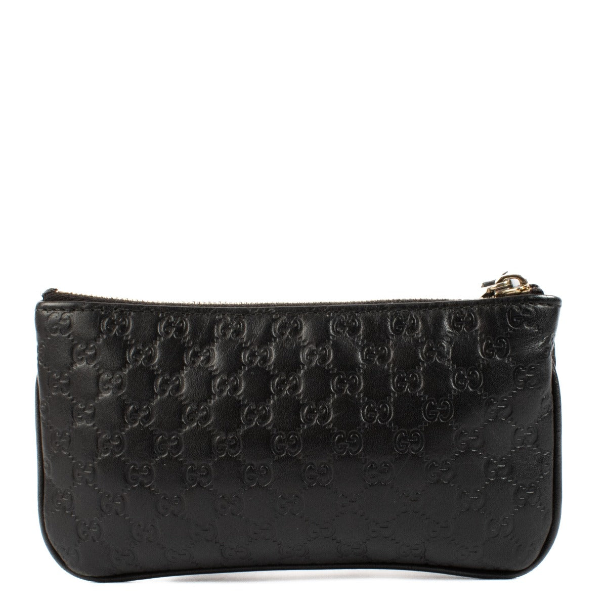 shop 100% authentic second hand Gucci Black Guccissima Key Pouch on Labellov.com