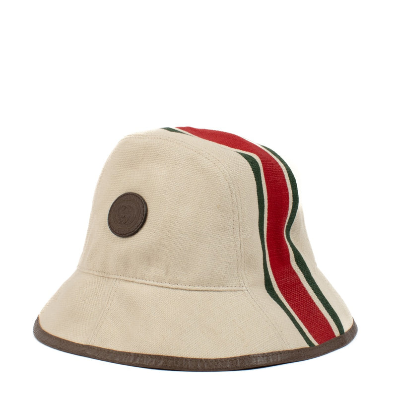shop 100% authentic second hand Gucci Beige Bucket Hat - Size S on Labellov.com