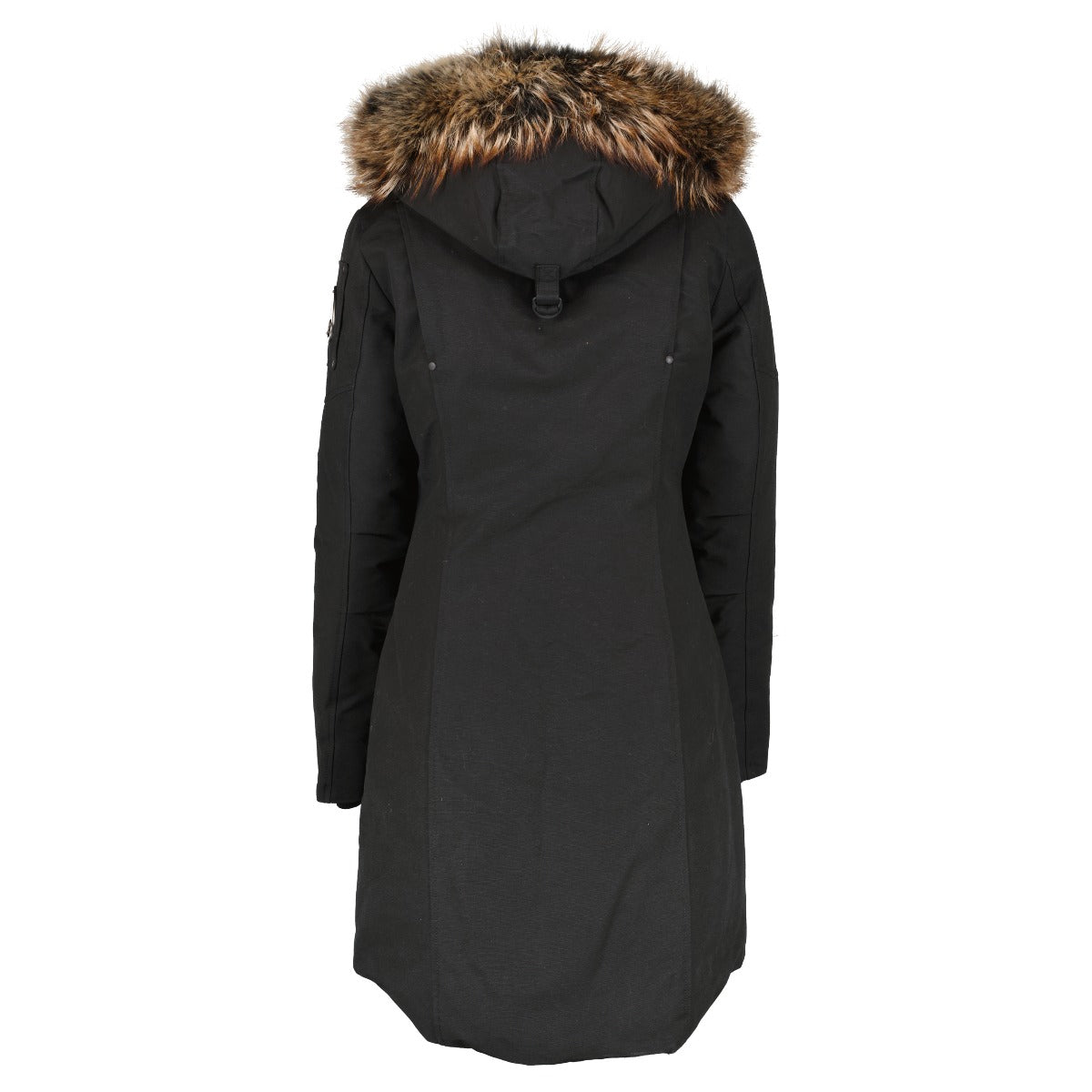 Moose Knuckles Black Gold Stirling Fur Parka Jacket