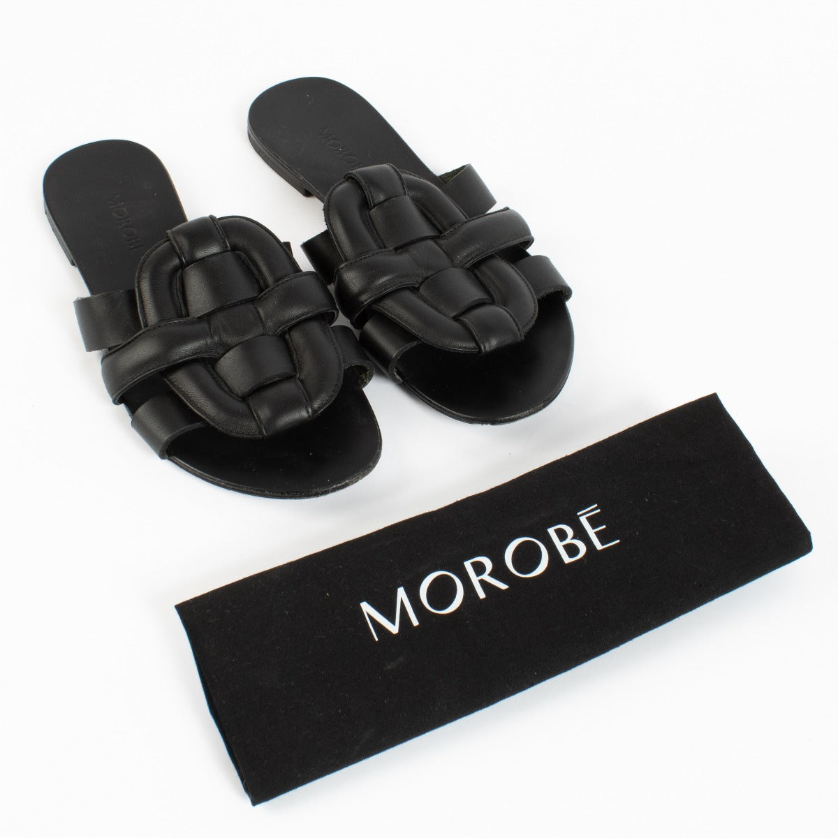 Morobé Black Robien Sandals