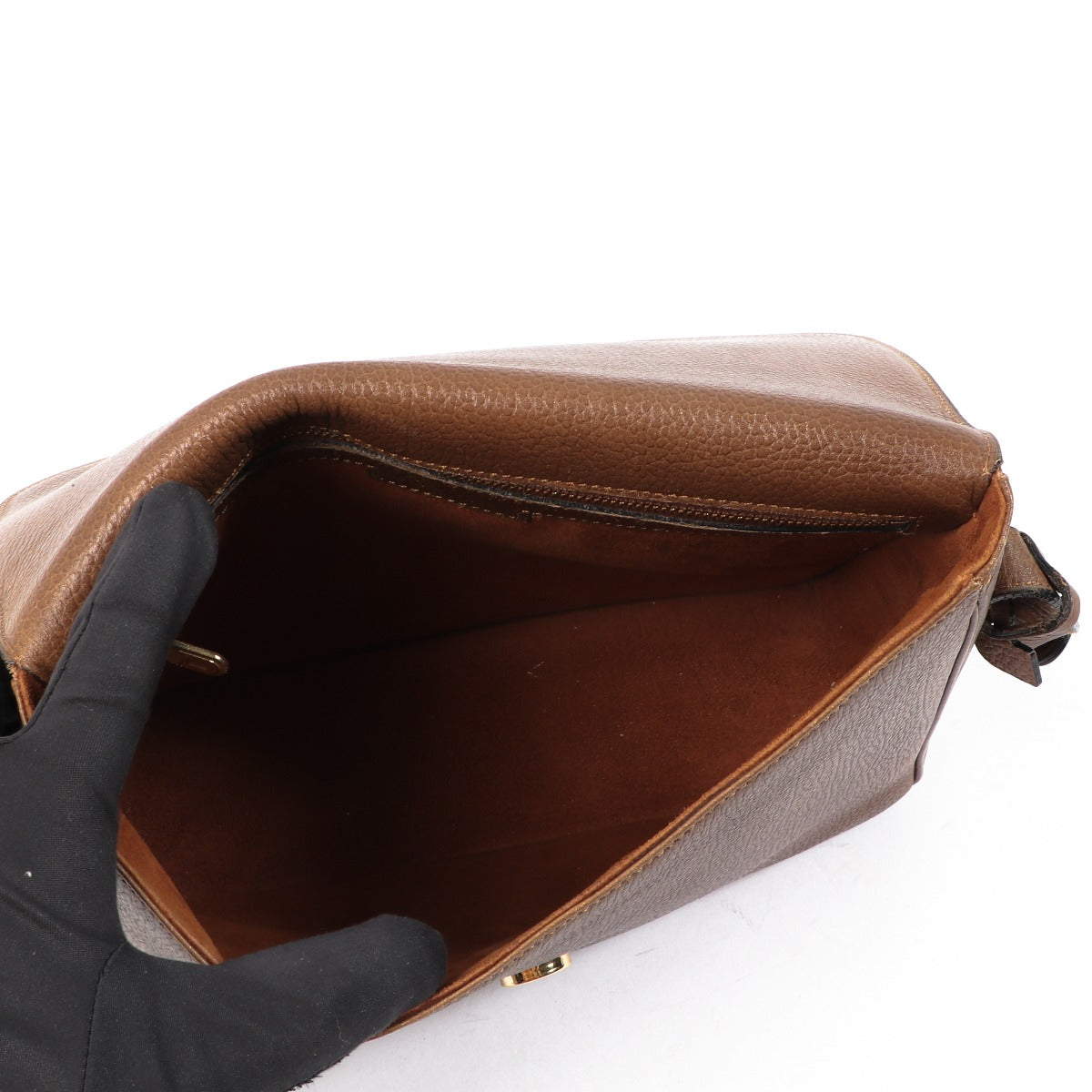 Delvaux Bruine Poirier Schoudertas