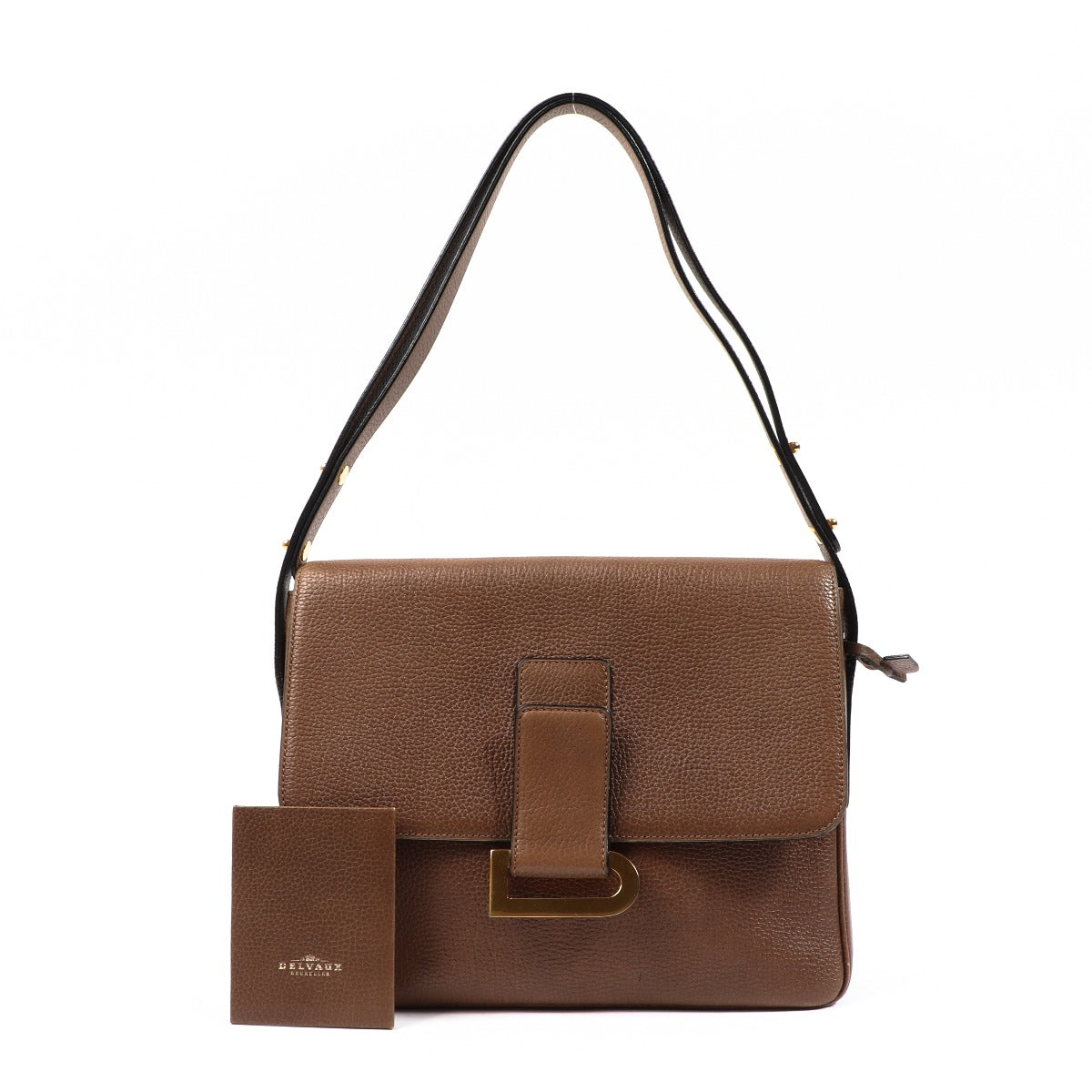 Delvaux Brown Poirier Shoulder bag