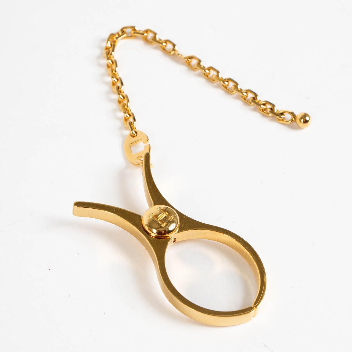 Hermès Gold Gloves Clip