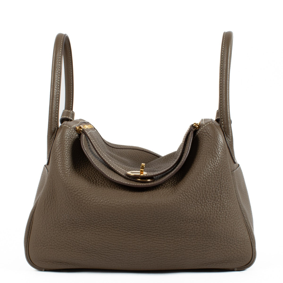 2020 Hermès Lindy 30 Etoupe Clemence PHW