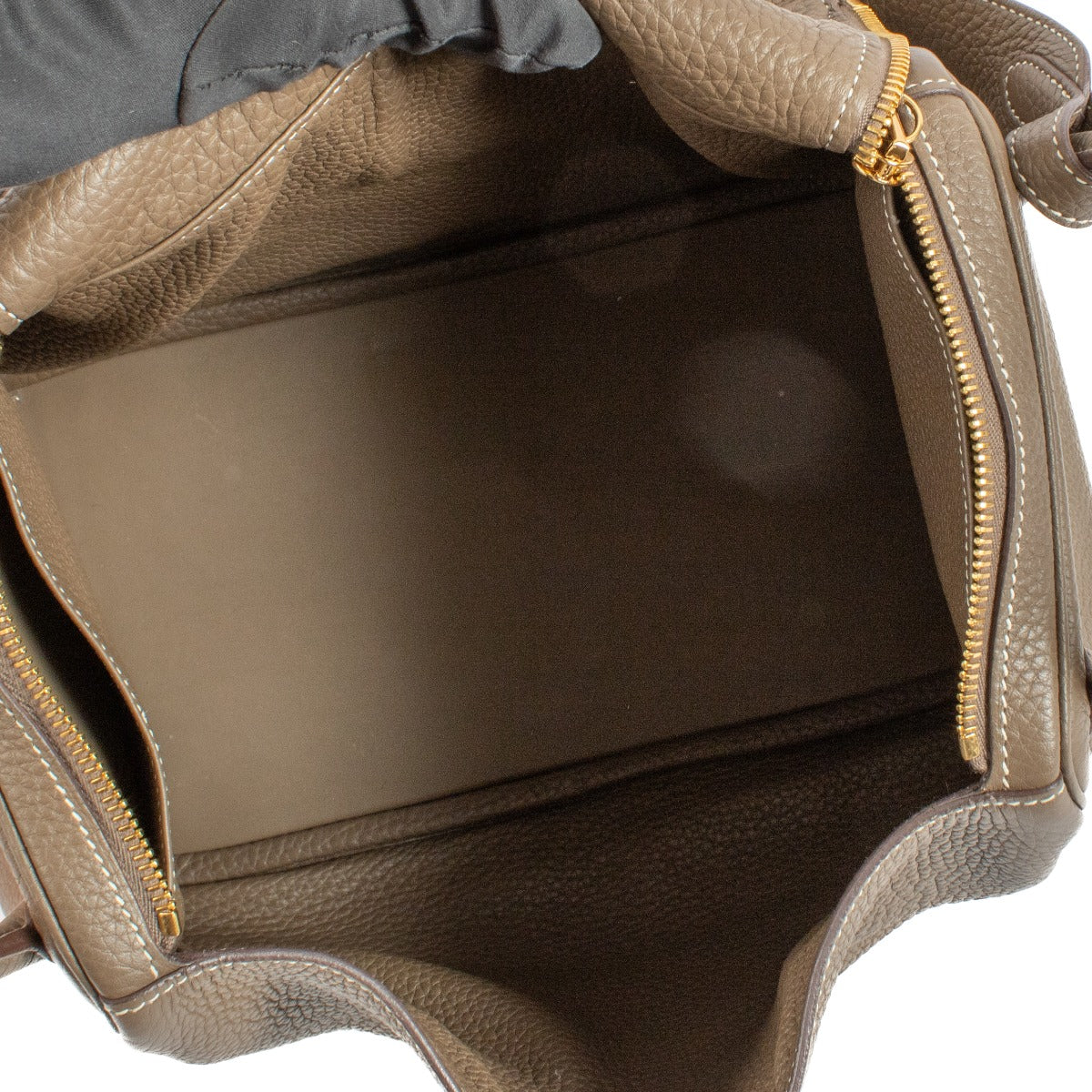 Hermès Lindy 30 Etoupe Clemence PHW