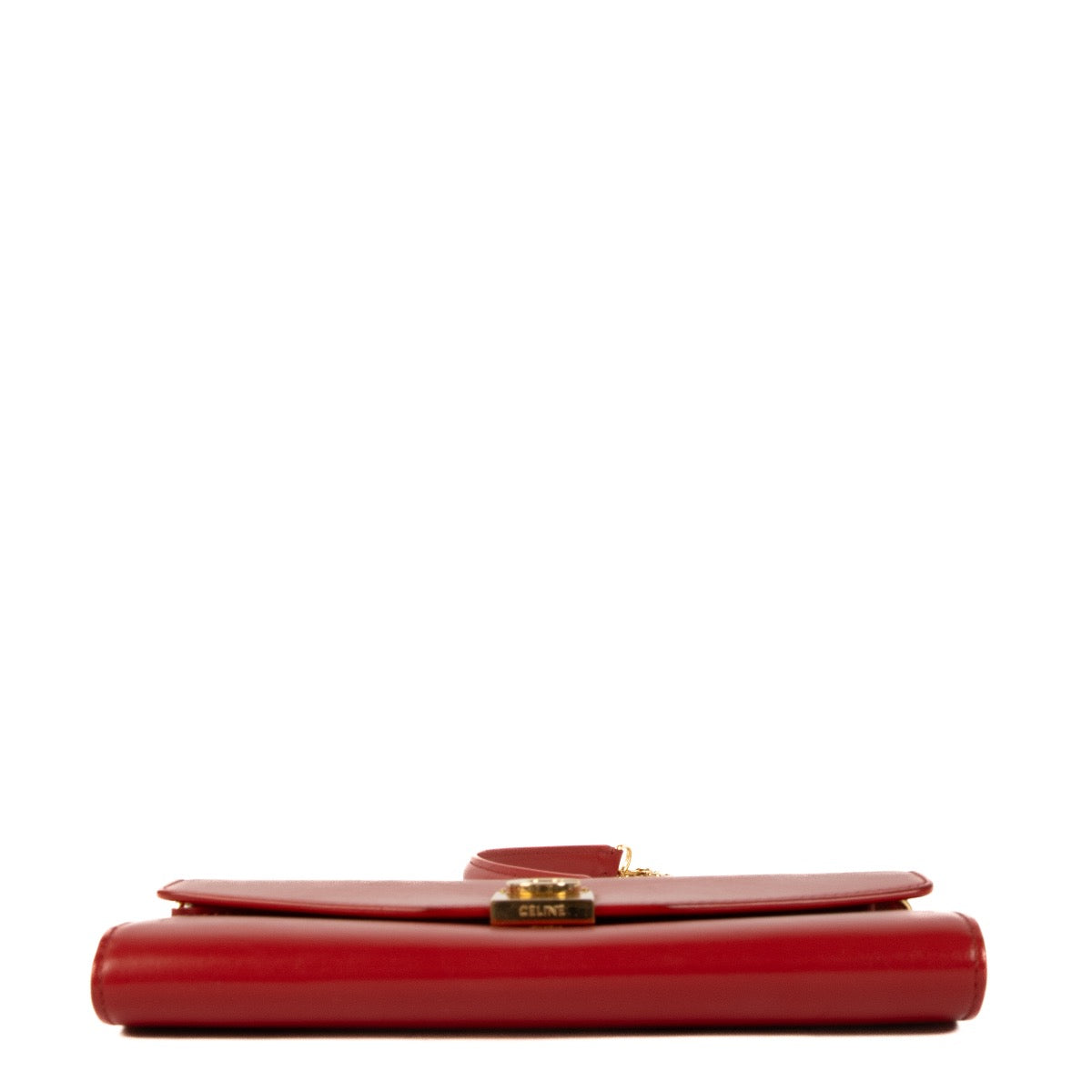 Shop 100% authentic second-hand Celine Red Wallet On Chain on Labellov.com