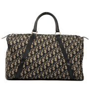 Christian Dior Blue Oblique Vintage Boston Bag
